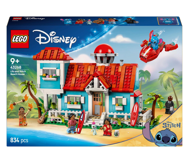 LEGO Disney 43268 Domek na plaży Lilo i Stitcha - 1308202 - zdjęcie